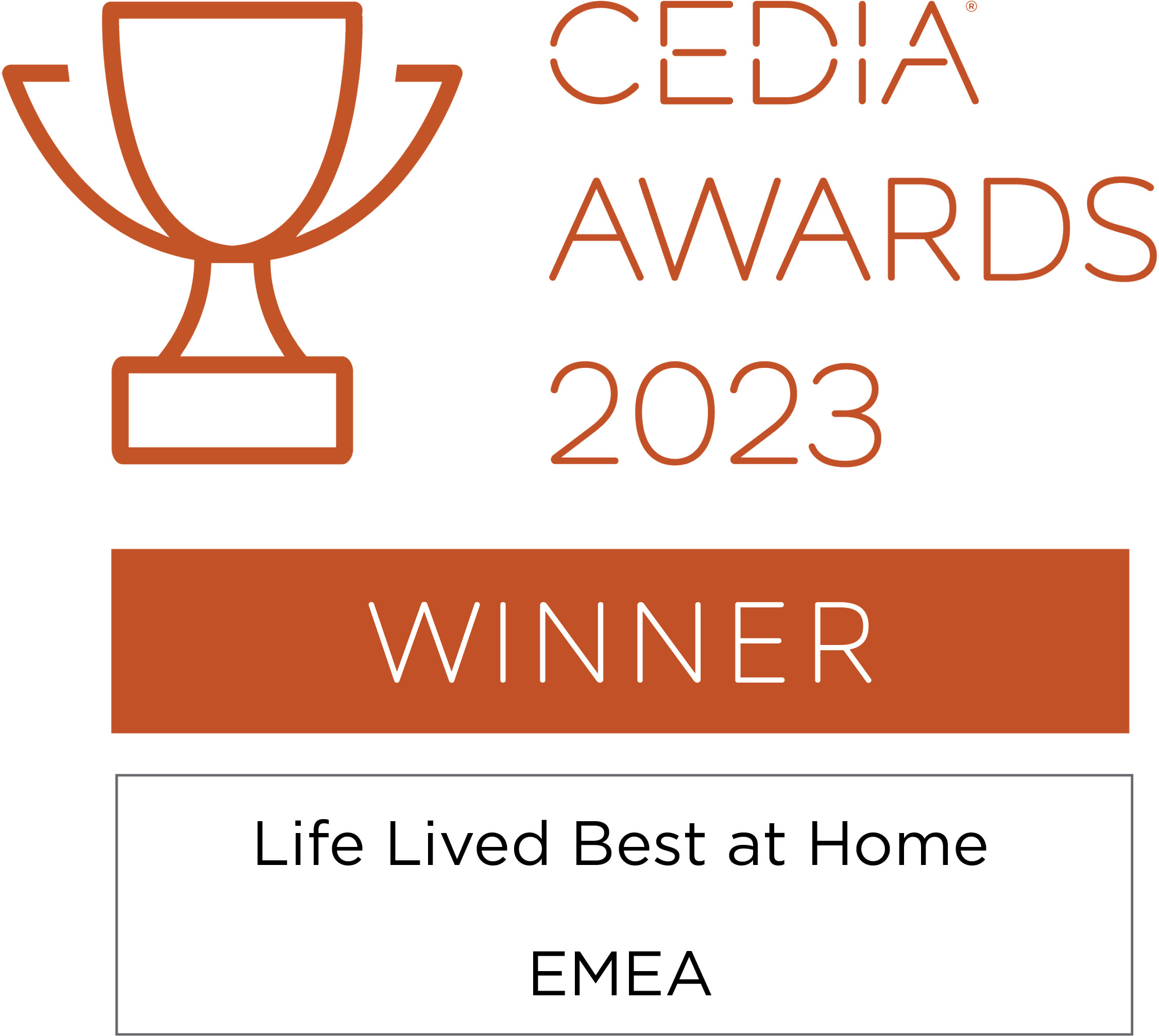 CEDIA (EMEA) Life Lived Best at Home Winner 2023 Image