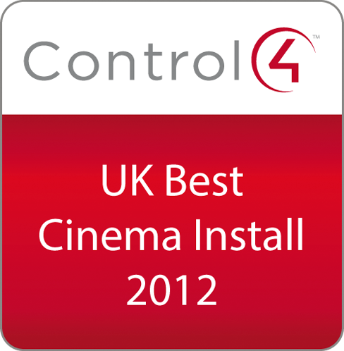 Control4 UK Best Cinema Install Winner 2012 Image