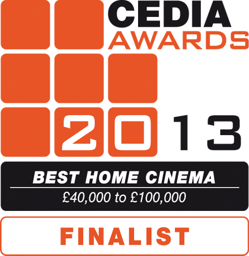 CEDIA Best Home Cinema Finalist 2013 Image