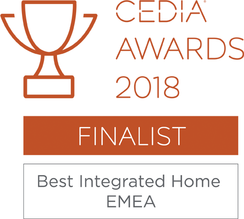 CEDIA (EMEA) Best Integrated Home Finalist 2018 Image